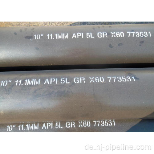 API 5L GR X60 SMLS Rohre